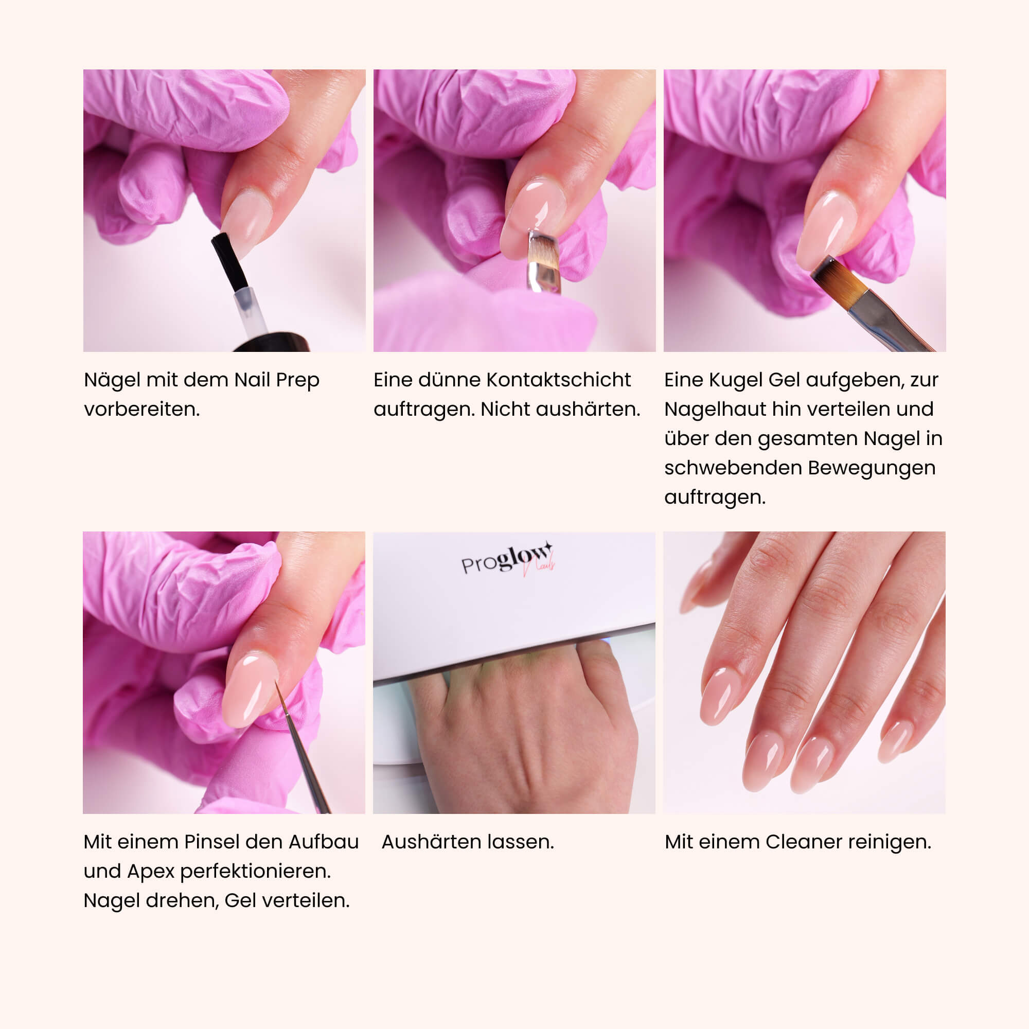 No Heat Builder Gel Nude