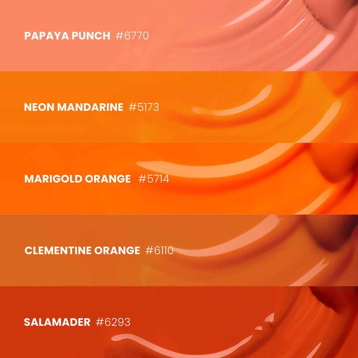 Gel Polish Gellak Clementine Orange