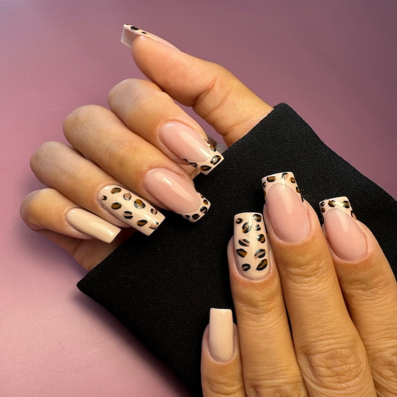 Leoparden Nail Art