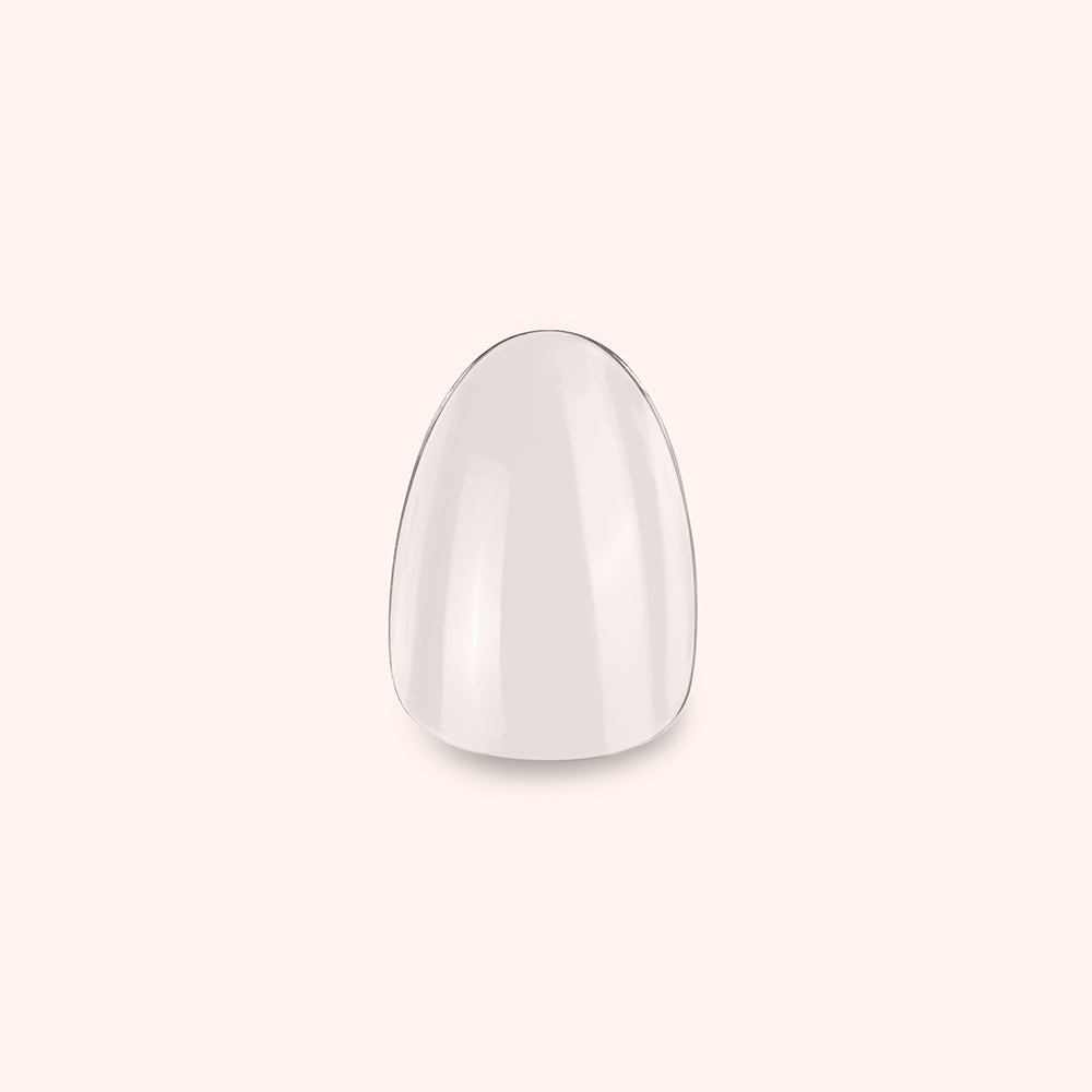 Soft Gel Nail Tips Rounded Almond Shape 500 in Tipbox 1