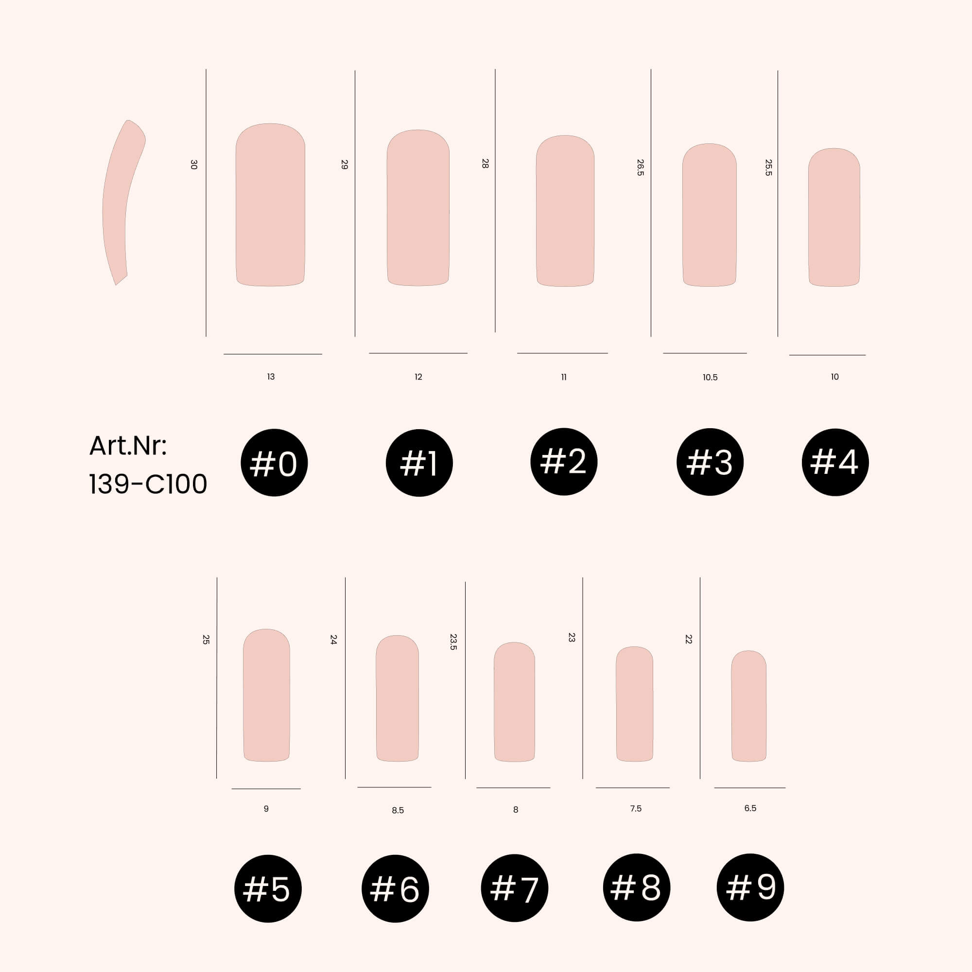 Standard-Tips transparent