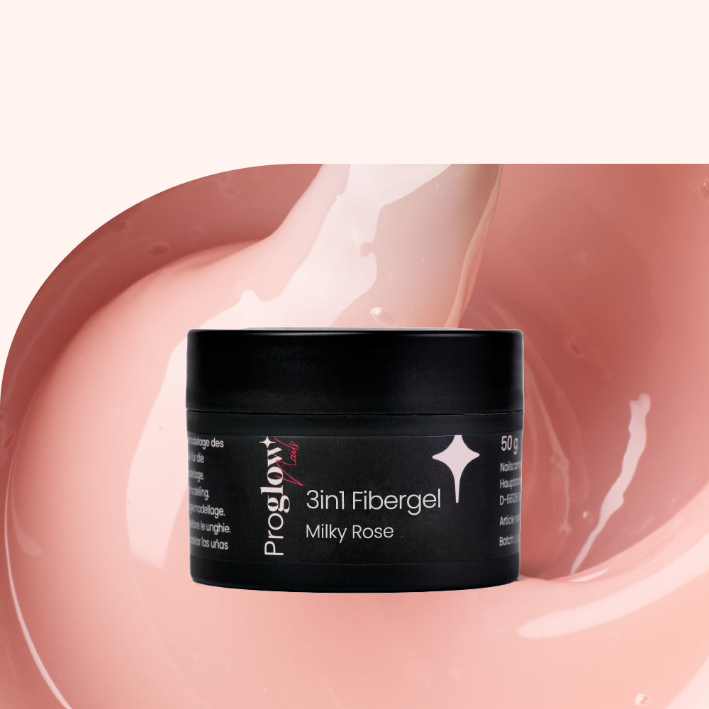 3-in-1 Fiber Gel Milky Rose