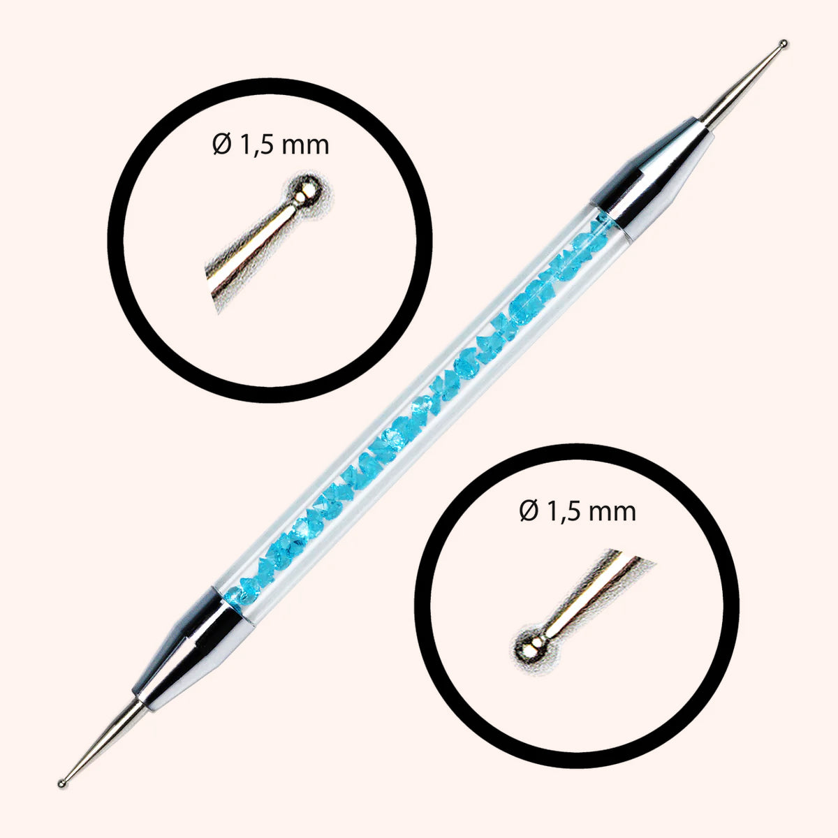 Nail Art Dotting Tool Deluxe 1,5mm