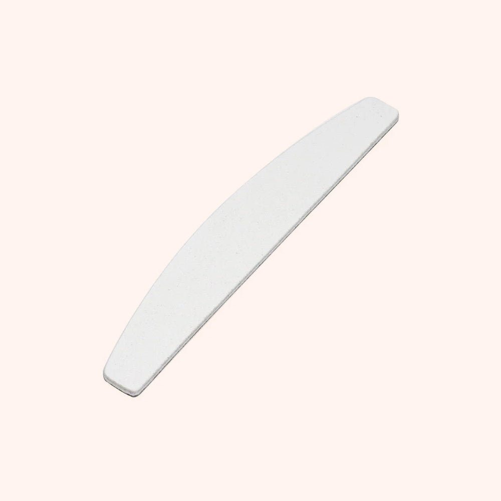Nagelfeile halbrund weiss (100/180)