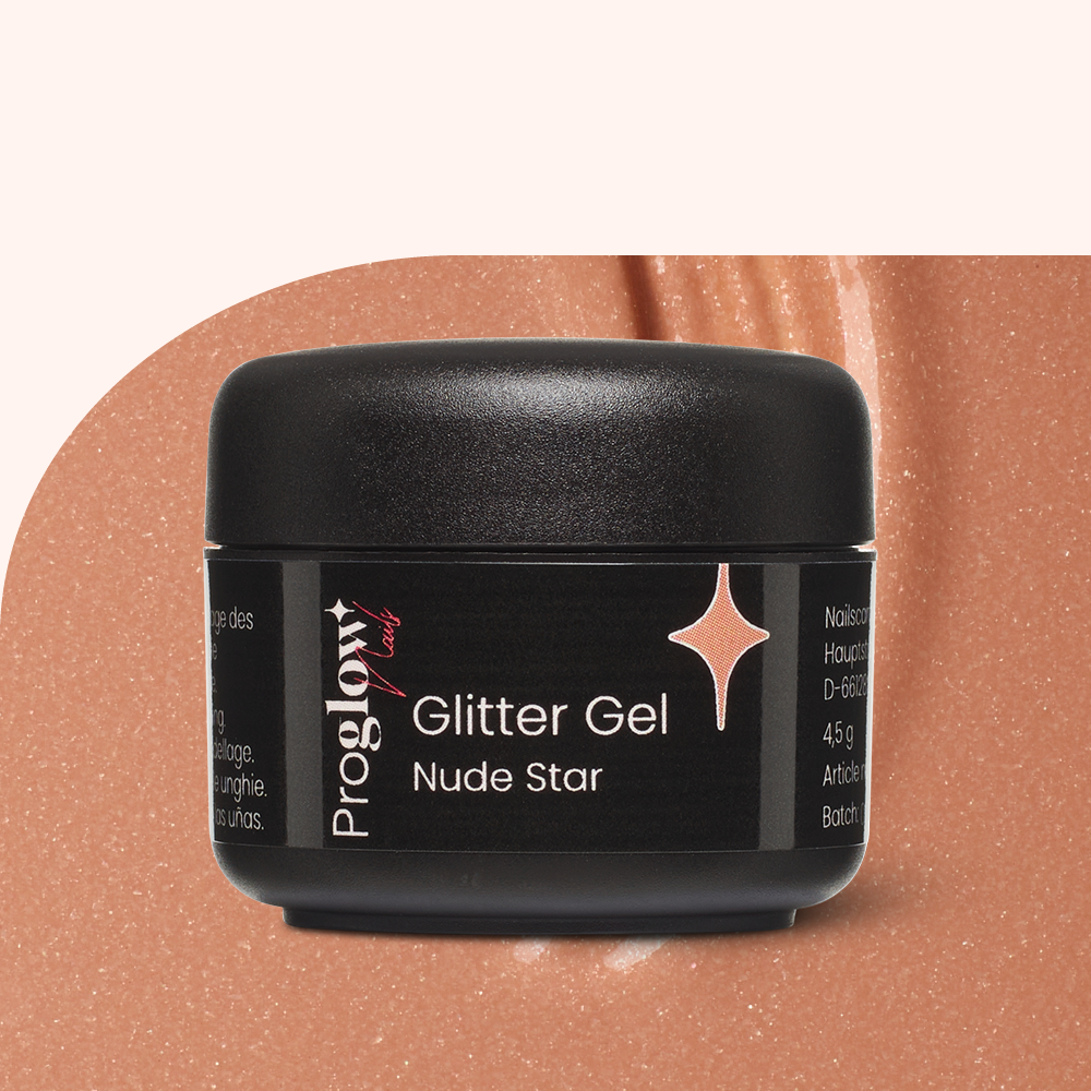 Glitter Gel Nude Star