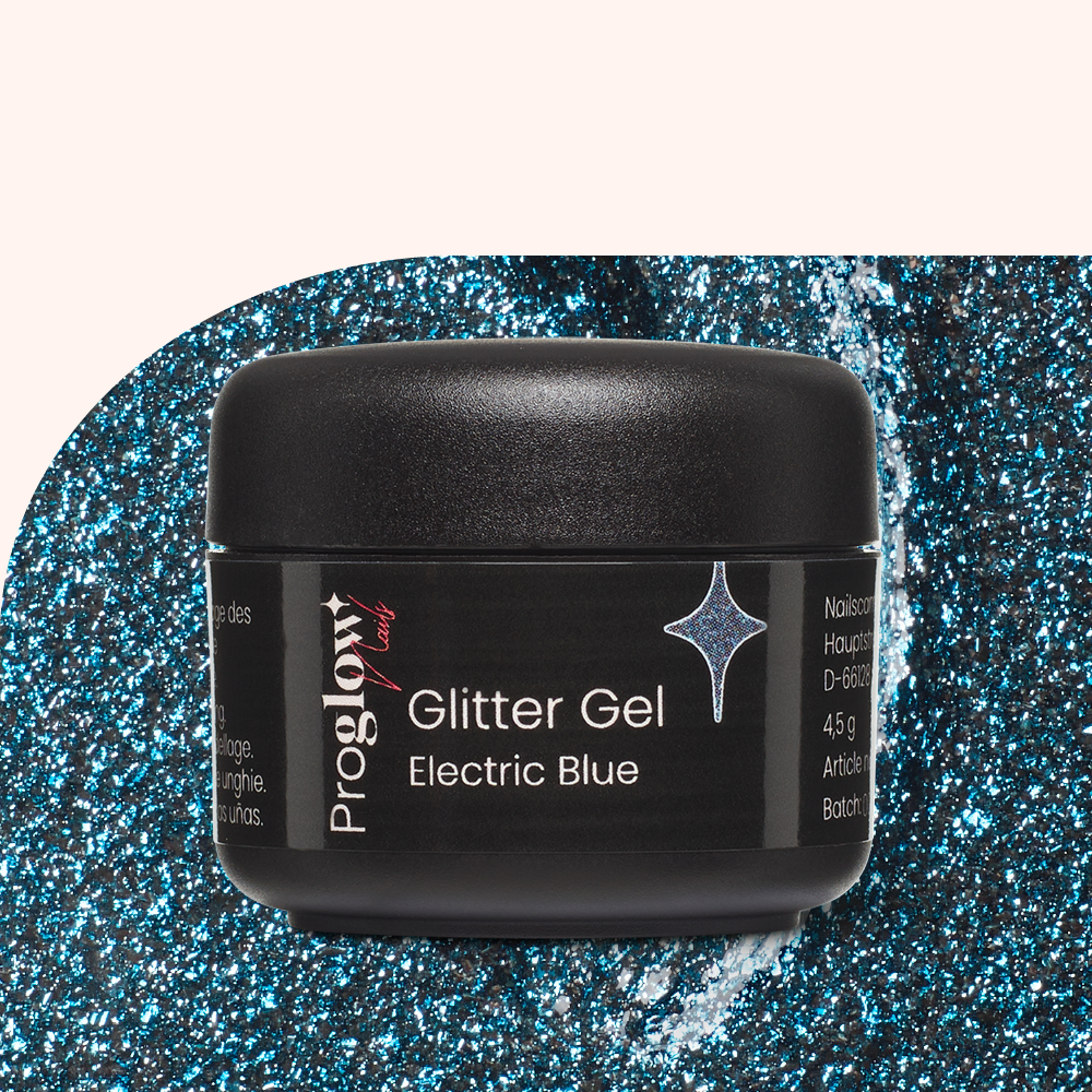 Glam Glitter Gel Electric Blue