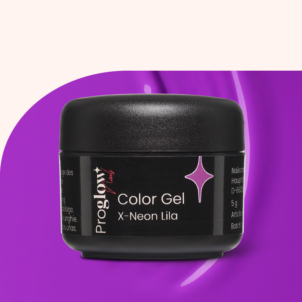 Farbgel X-Neon Lila