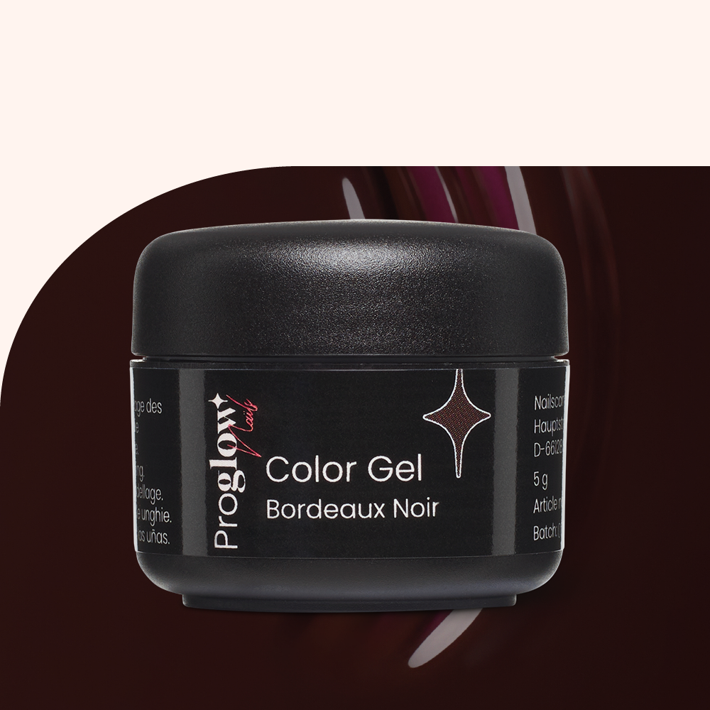 Color Gel Bordeaux-Noir