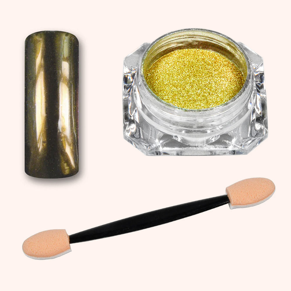 Mirror Chrome Puder Golden Sand