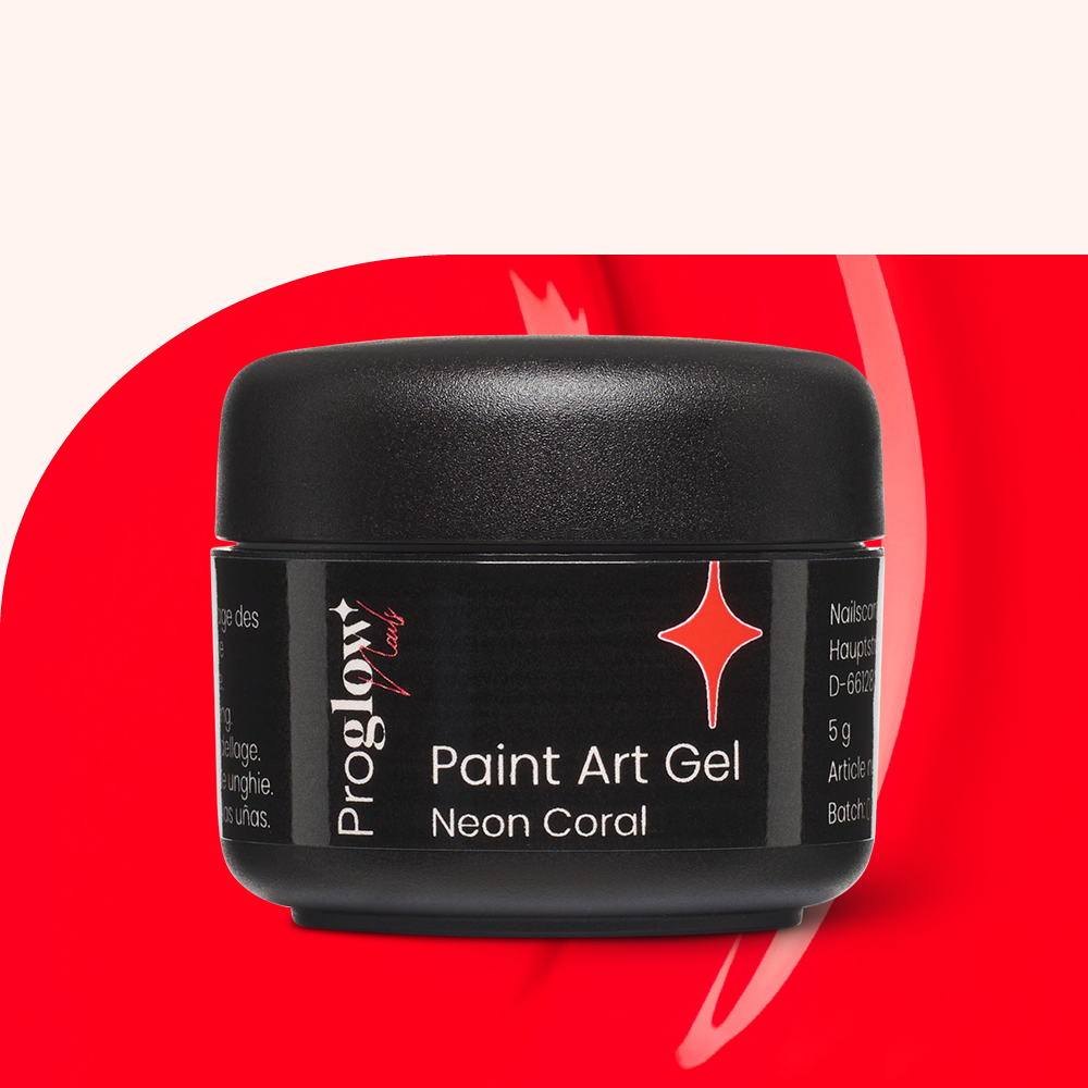 Paint Art Gel Neon Coral