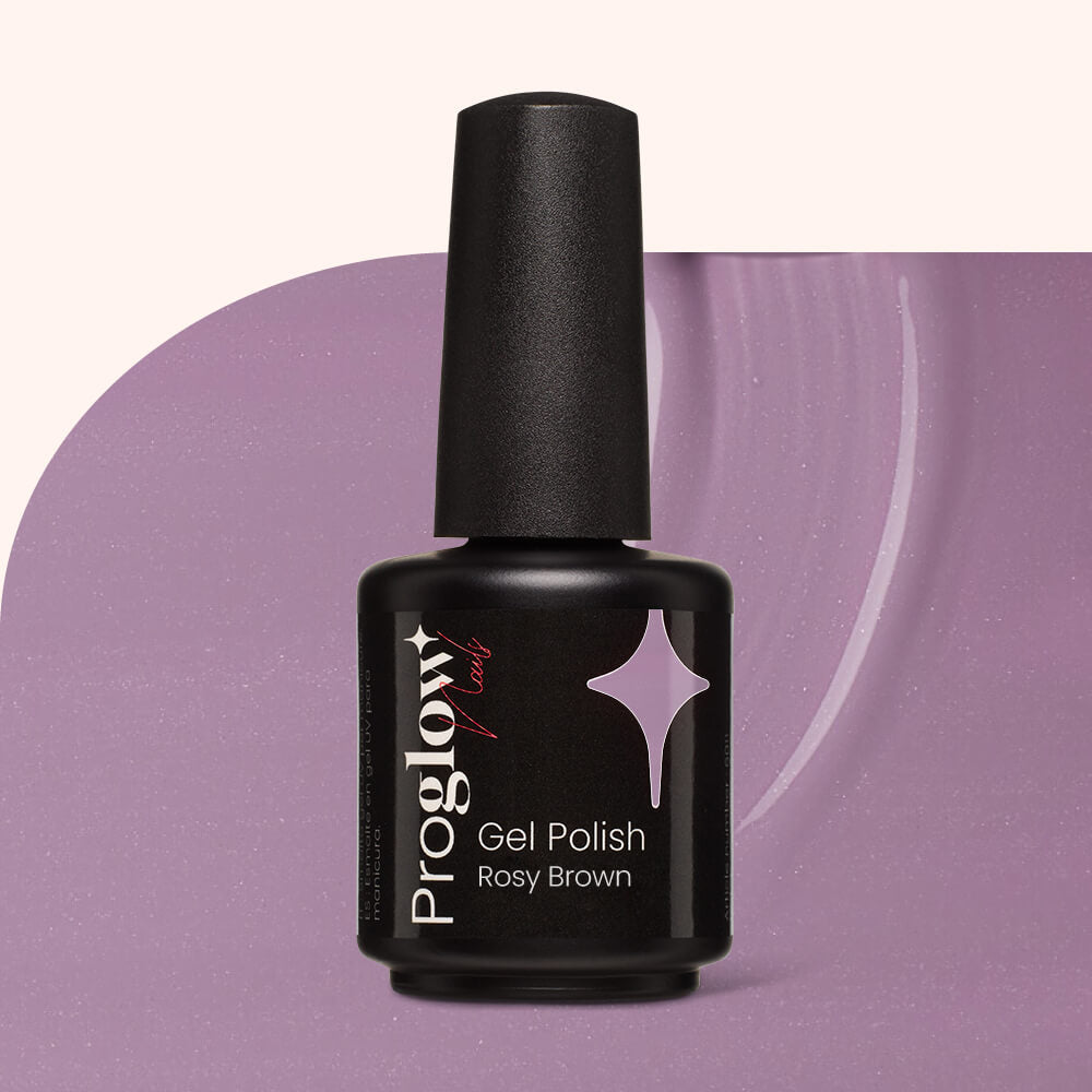Gel Polish Shellac Rosy Brown