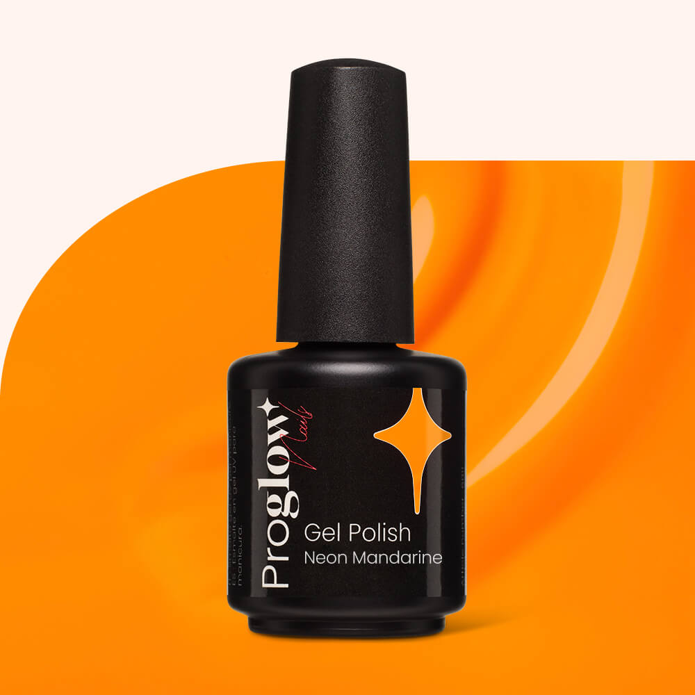 Gel Polish Neon Mandarine