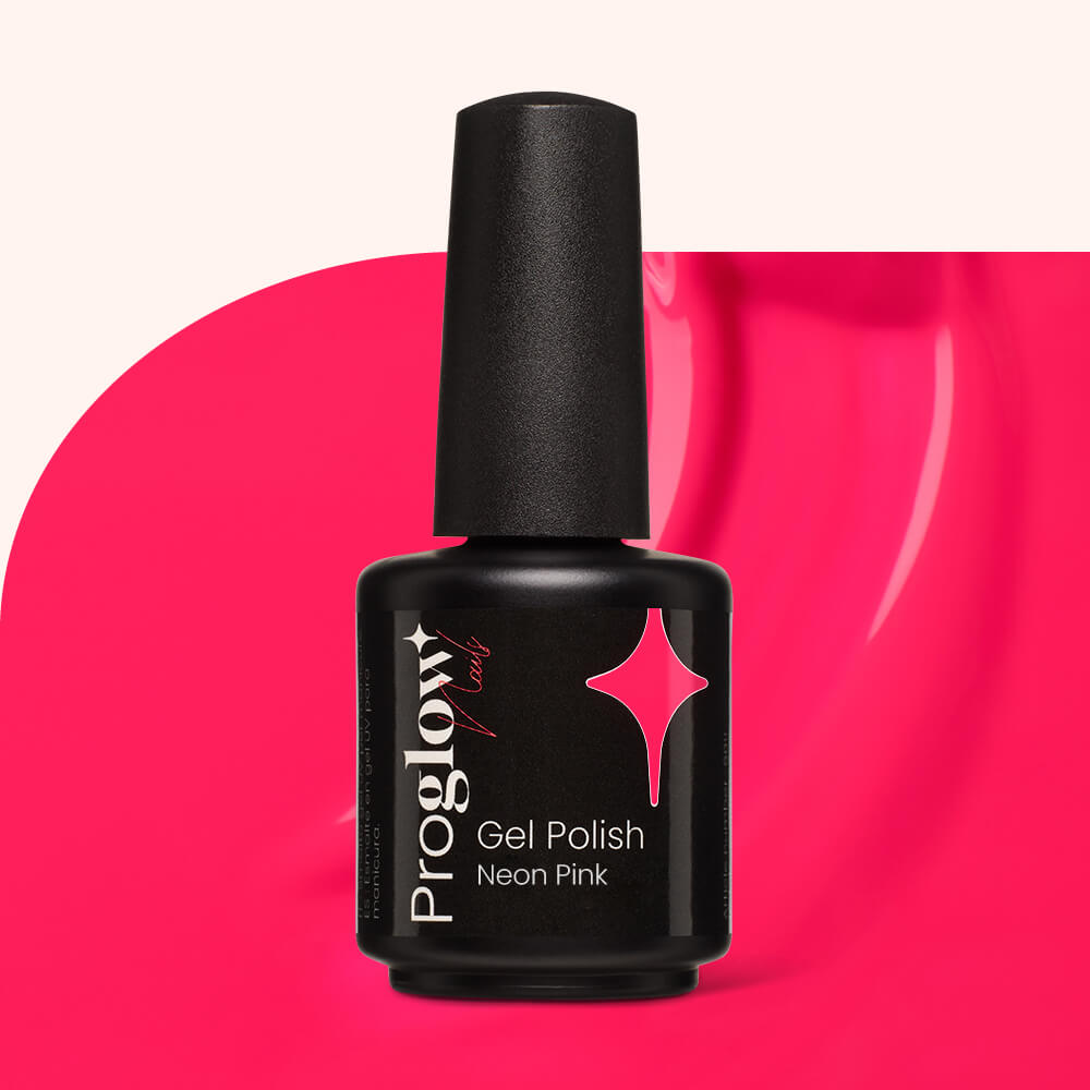 Gel Polish Shellac Neon Pink