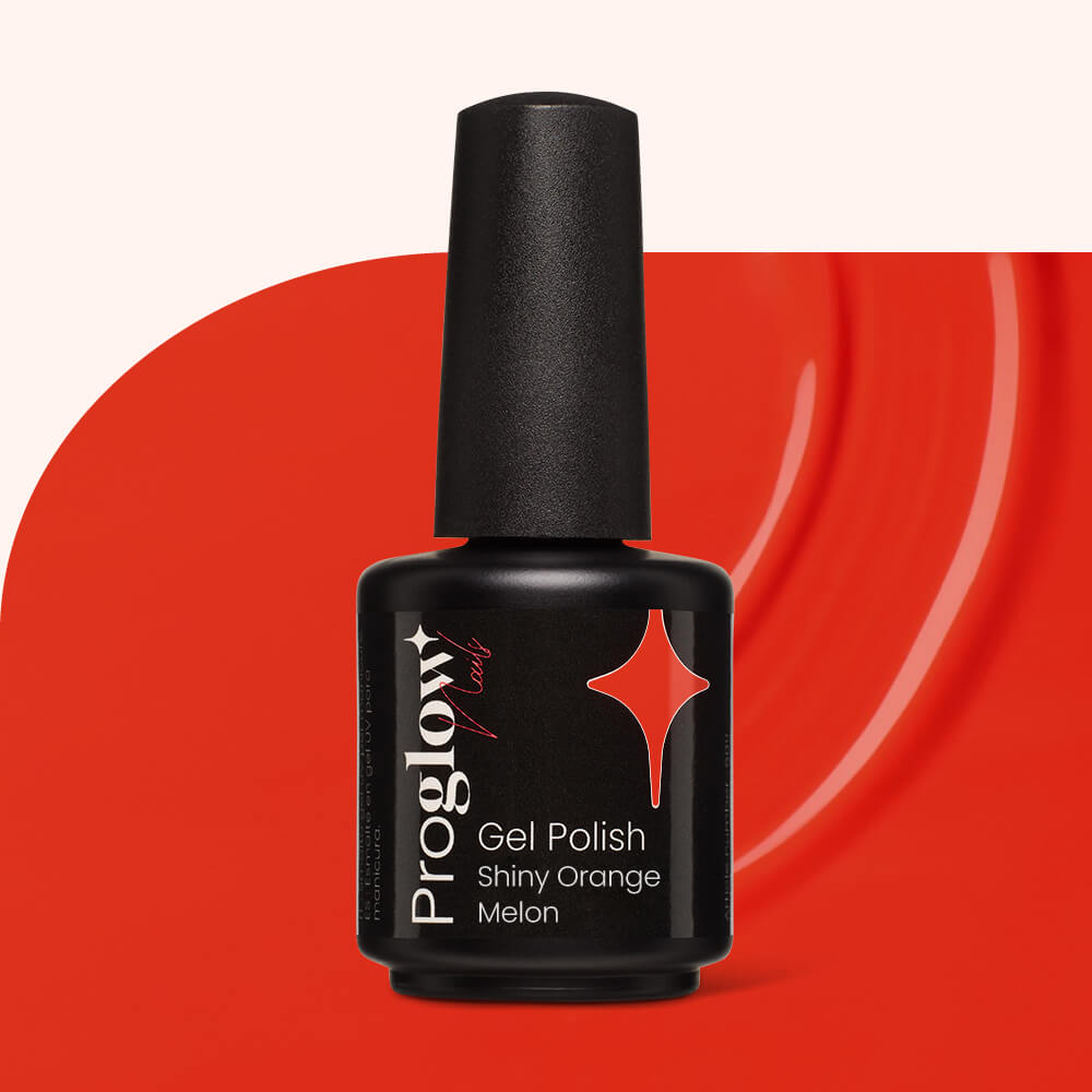 Gel Polish Gellak Shiny Orange Melon