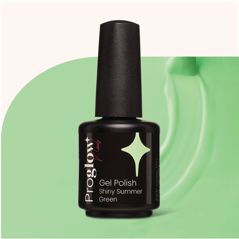 5347 Gel Polish Shiny Summer Green 1