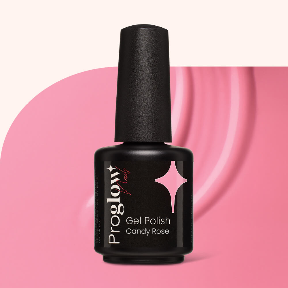 Gel Polish Shellac Candy Rose
