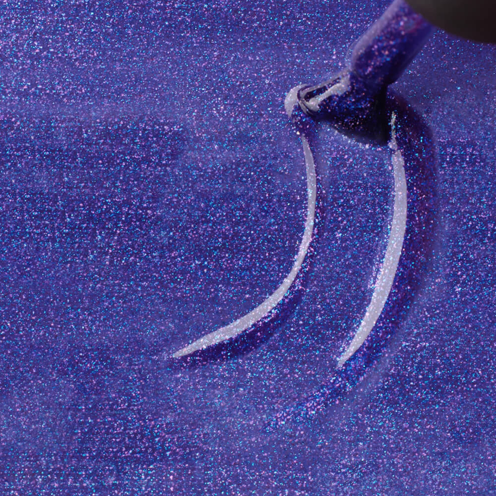 Gel Polish Gellak Purple Blue Glitter