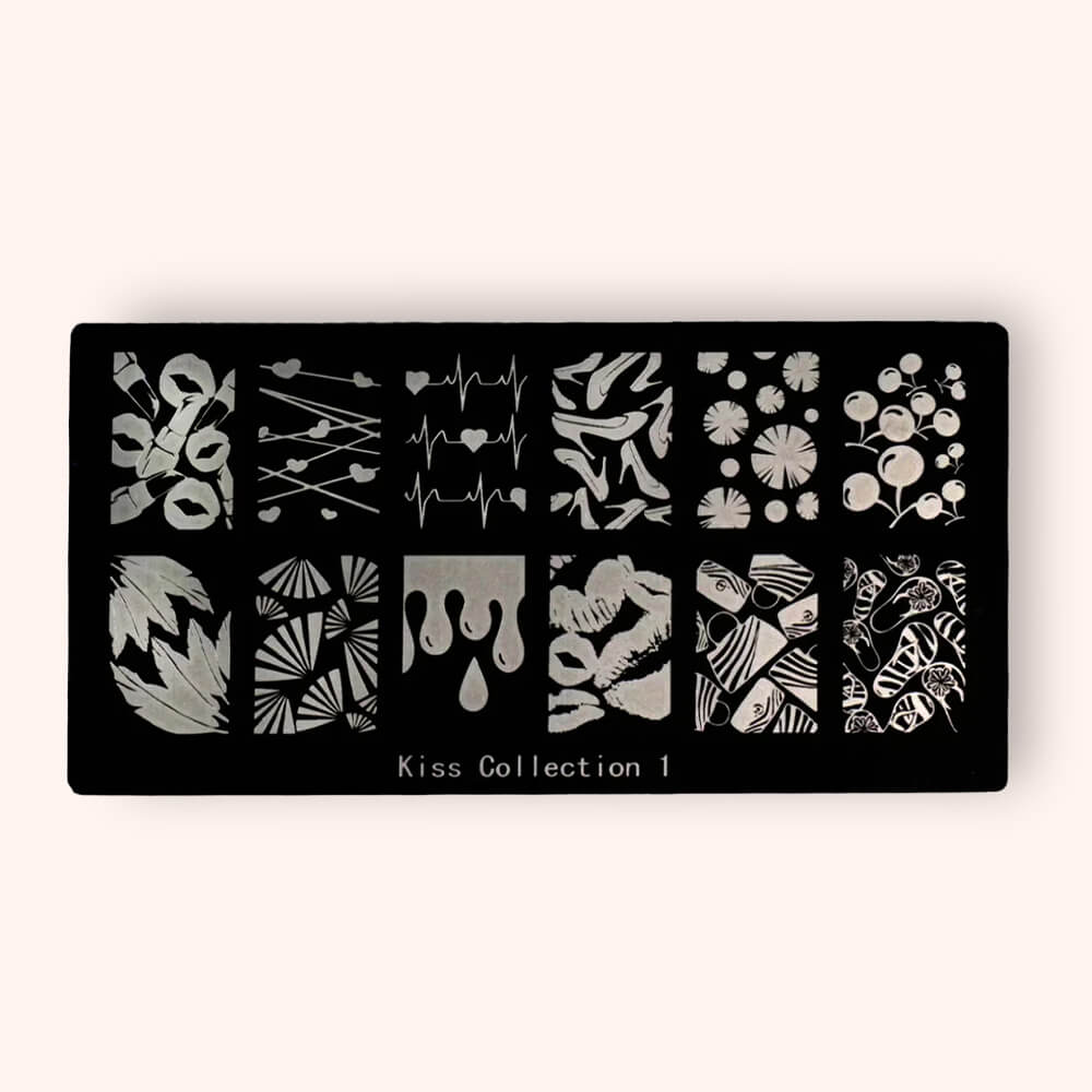 Stamping Plate Kiss Collection 1