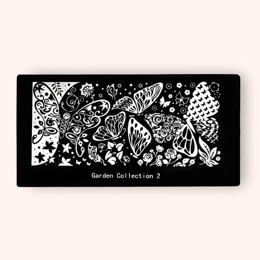 Stamping Plate Garden Collection 2