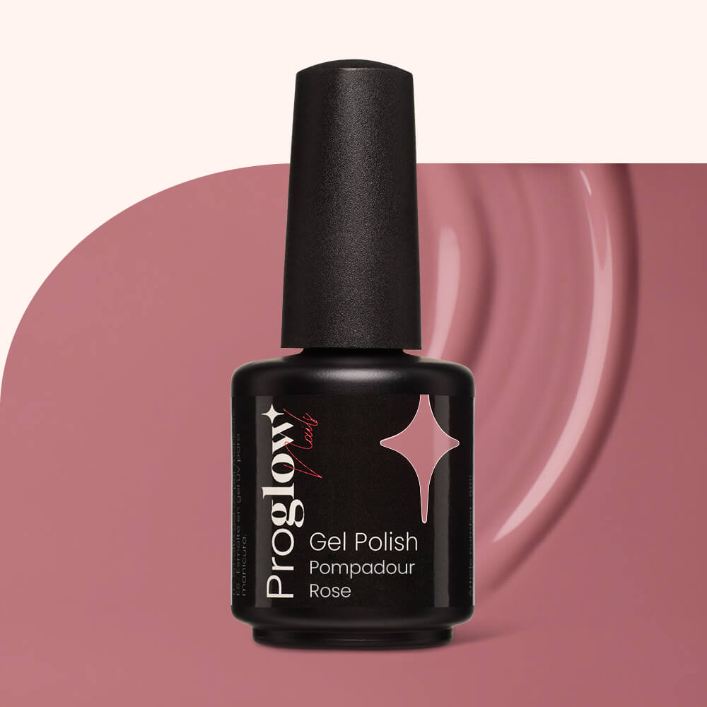 Gel Polish Shellac Pompadour Rose
