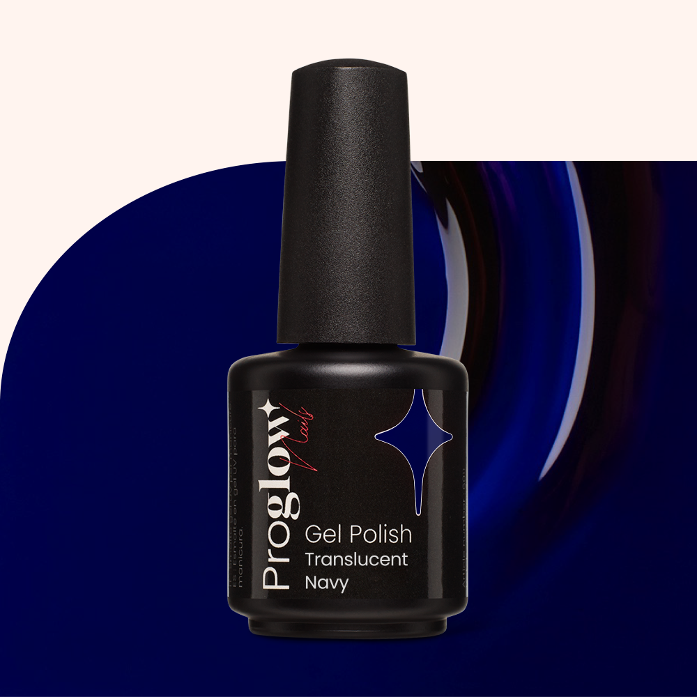 5703 Gel Polish Translucent Navy 1