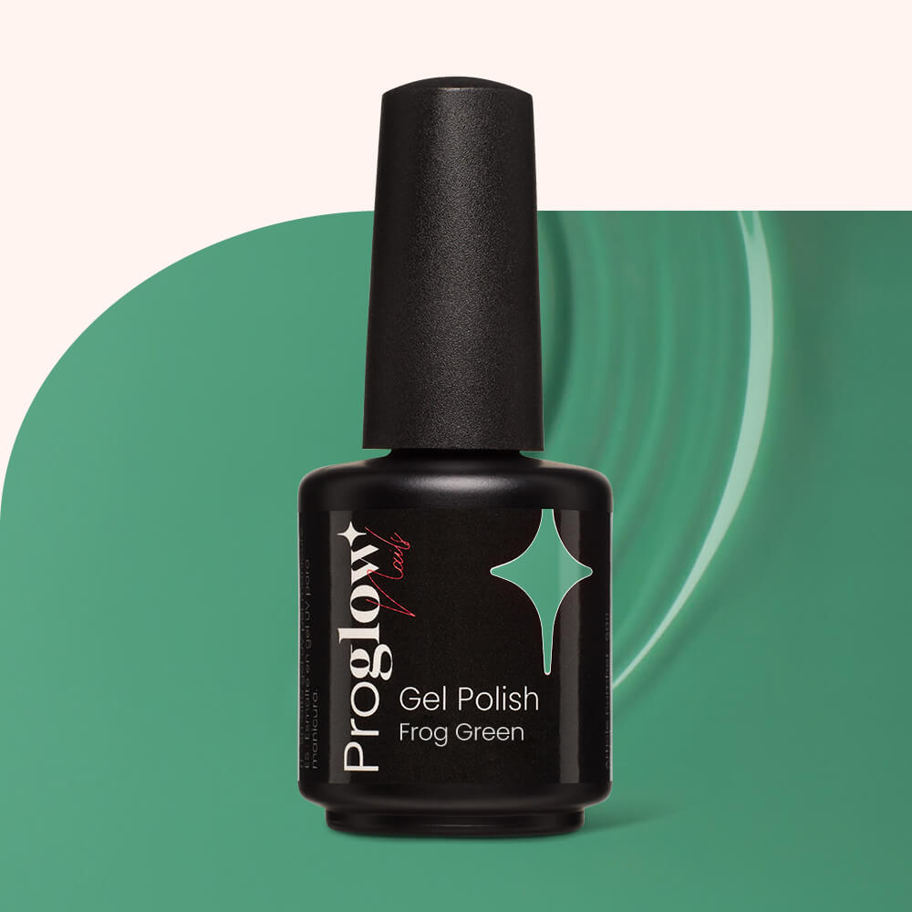 Gel Polish Shellac Frog Green