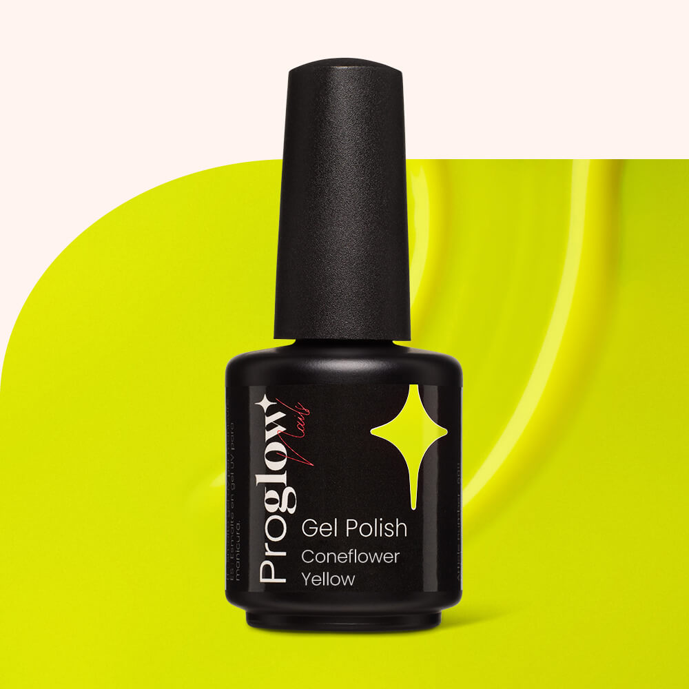 Gel Polish Gellak Coneflower Yellow