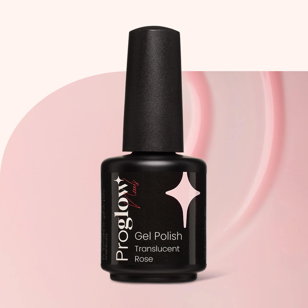 Gel Polish Gellak Translucent Rose