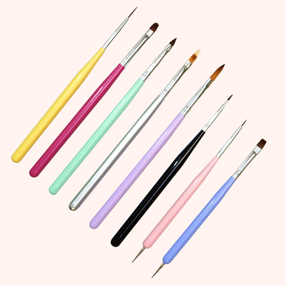 Nail Brush Set 8 Stück