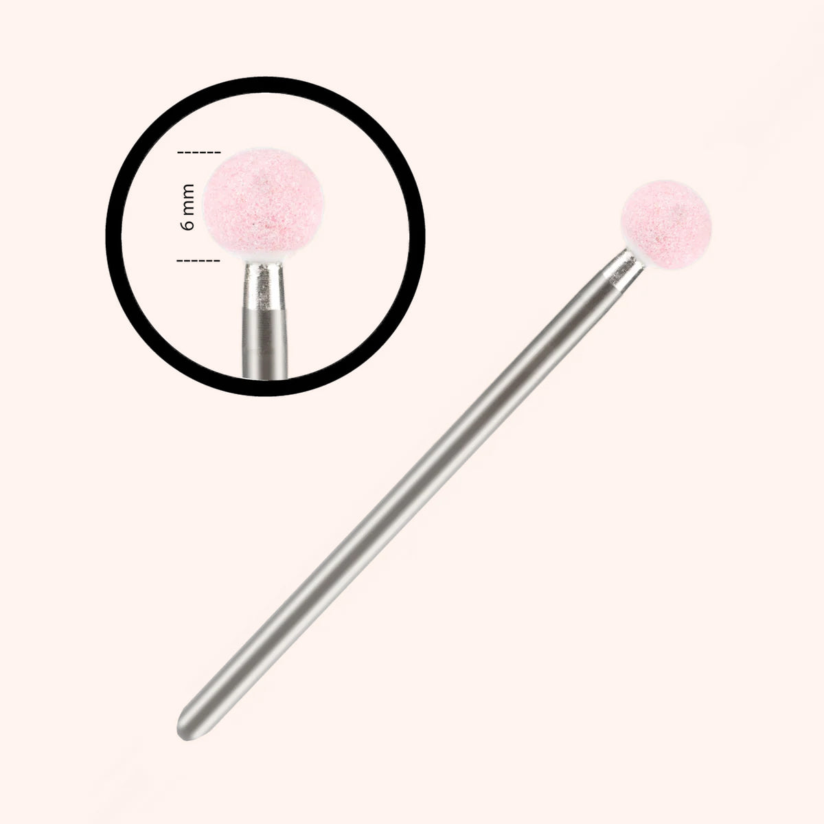 Bit Kugelform -Naturnägel