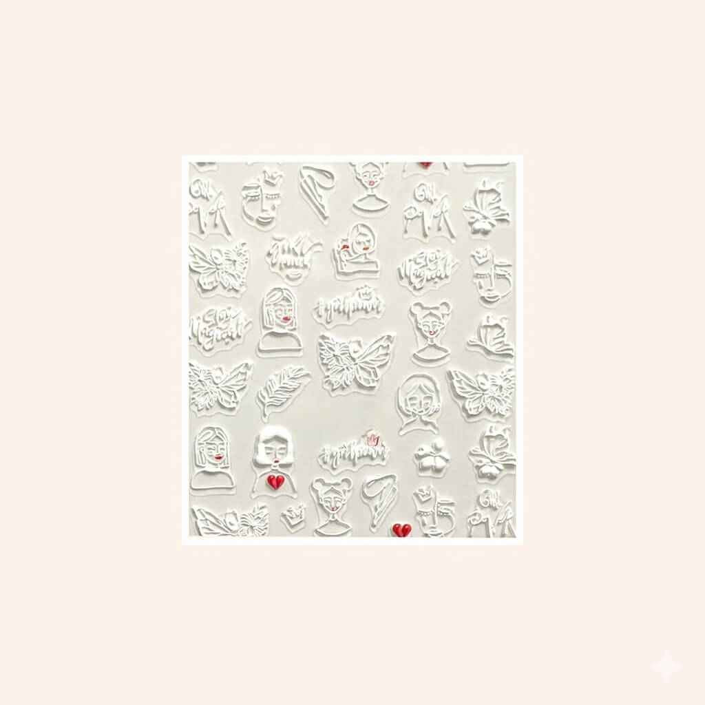 5D Sticker Girl Power