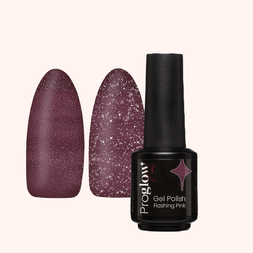Gel Polish Gellak Flashing Pink