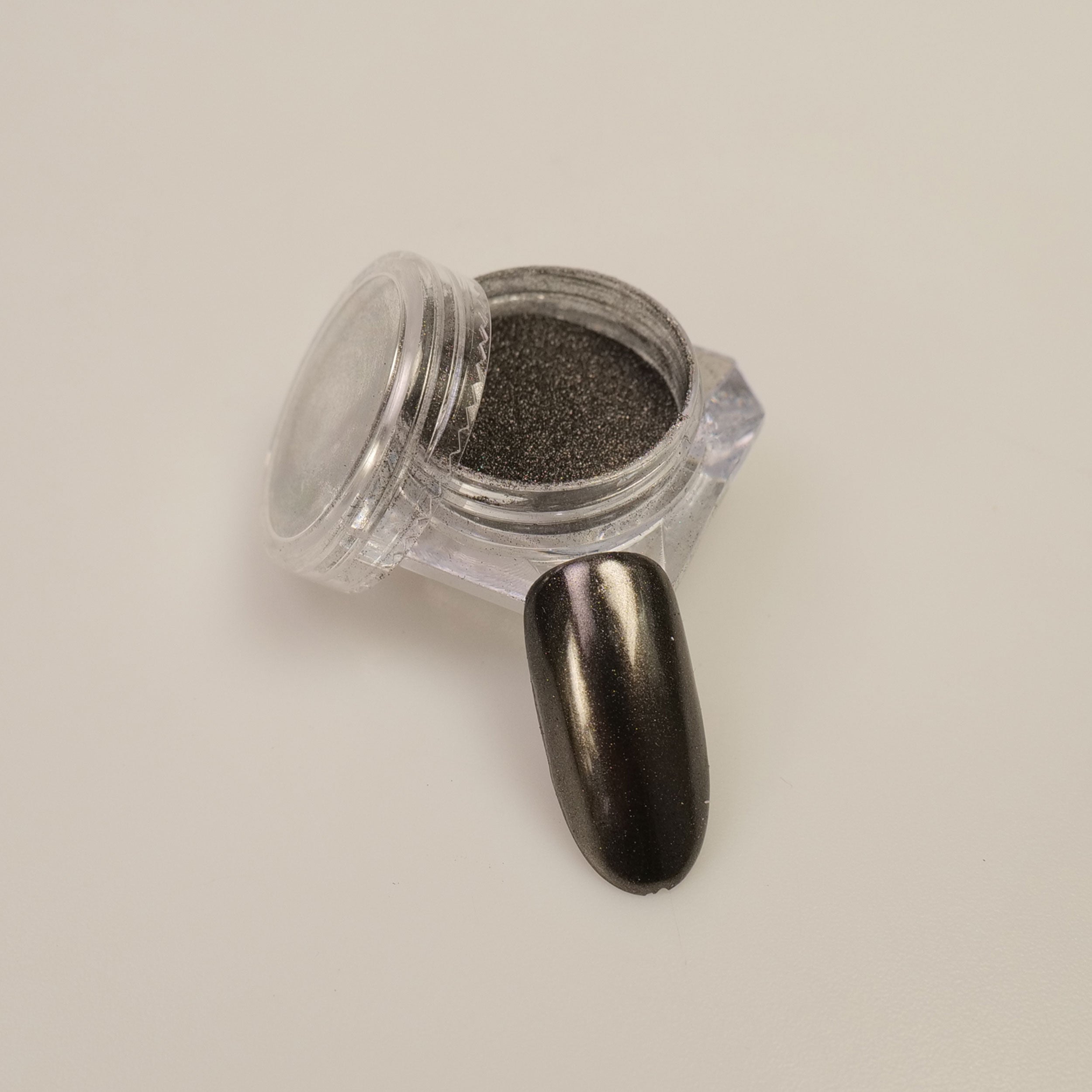 Mirror Chrome Puder Black