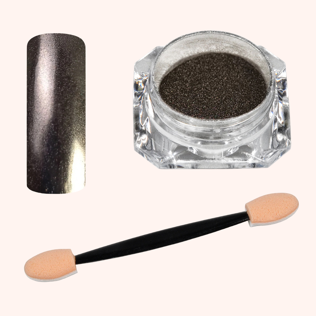 Mirror Chrome Poeder Black