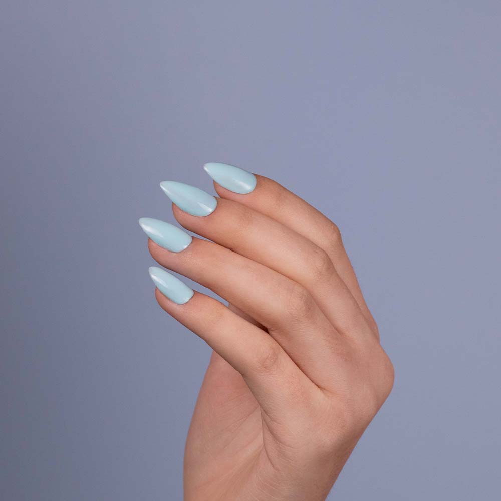 Gel Polish Shellac Light Azure Blue