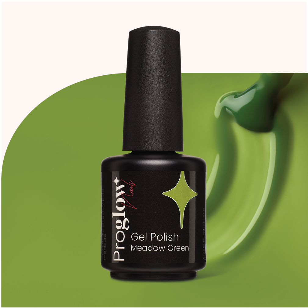 6118 Gel Polish Meadow Green 1