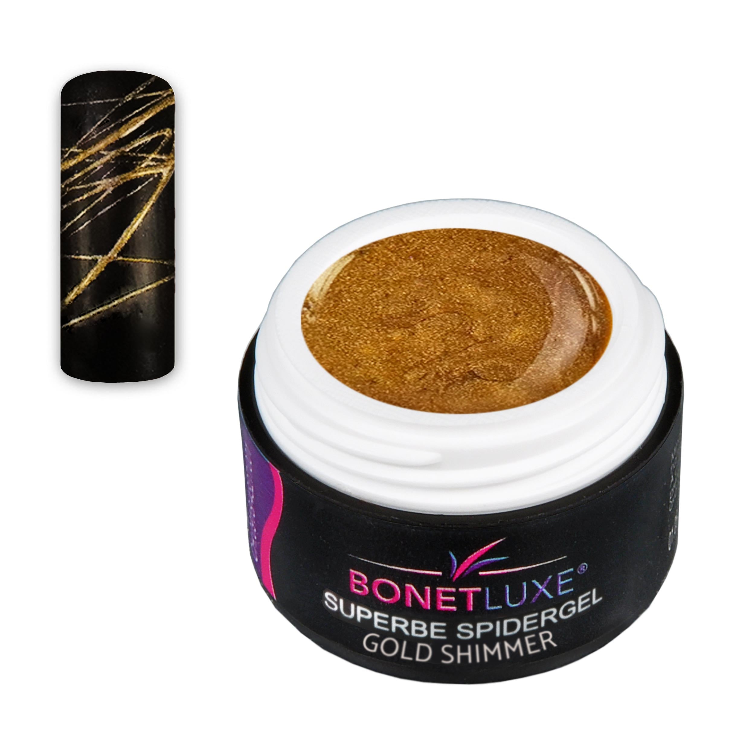 Superbe Spidergel Gold Shimmer