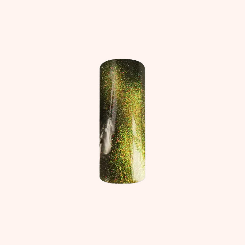 Gel Polish Cat-Eye 9D Pinkish Green