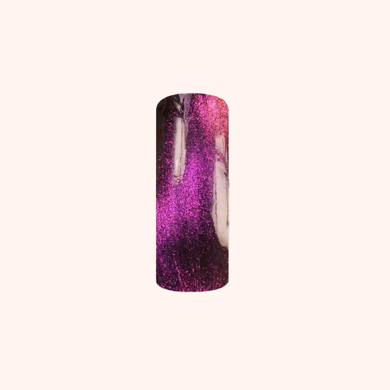 Gel Polish Cat-Eye 9D Pinkish Lilac