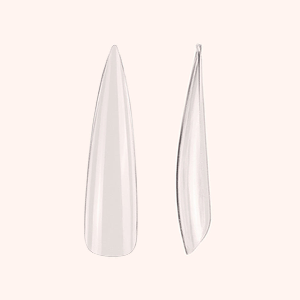 Soft Gel Nail Tips Long Stiletto 100 pcs.