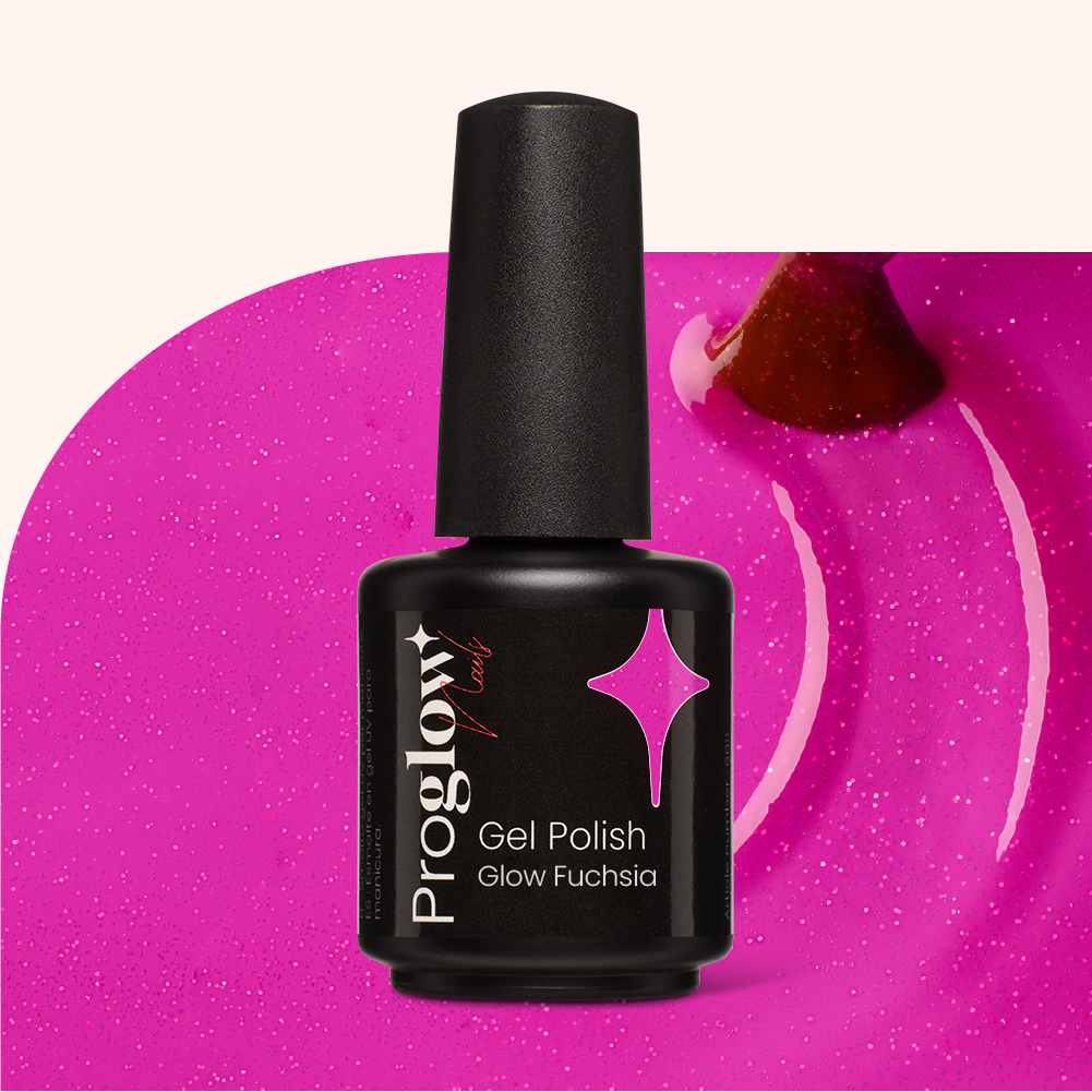 Gel Polish Shellac Glow Fuchsia