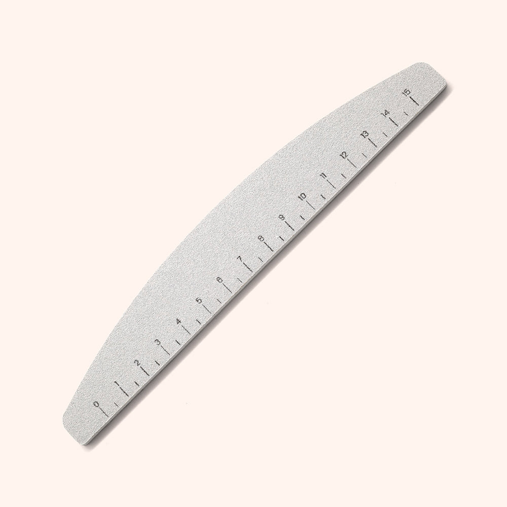 Nagelfeile weiss Halfmoon (150/180)