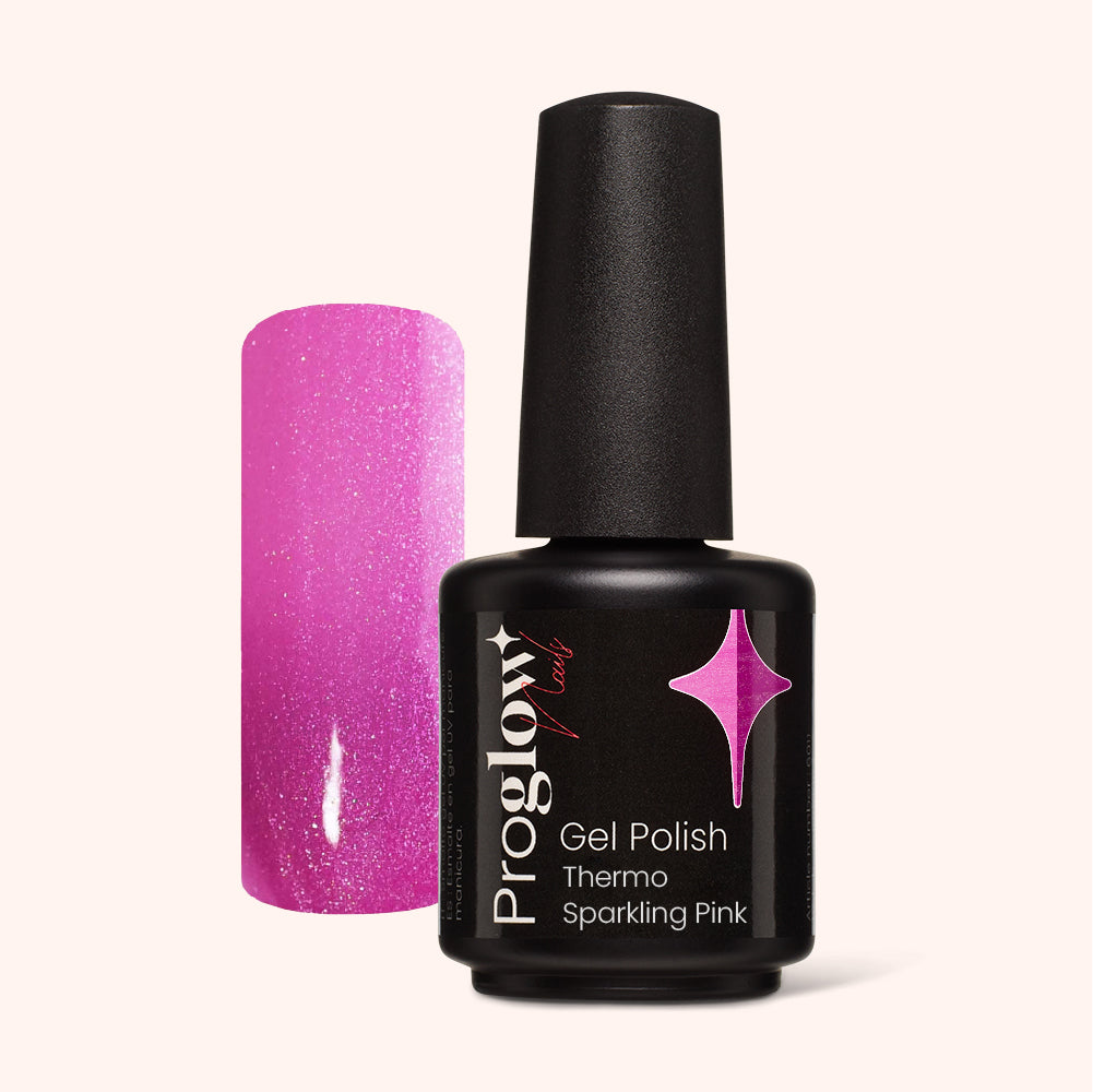 Gel Polish Thermo Neon Pink