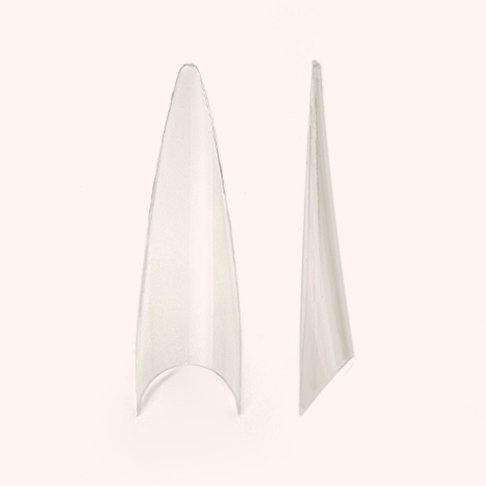 Nail Tips C-Curve Stiletto Small Size