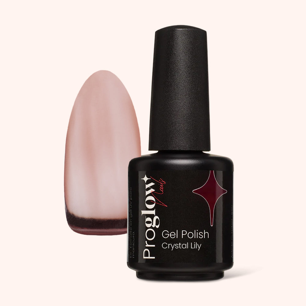 Gel Polish Shellac Crystal Lily