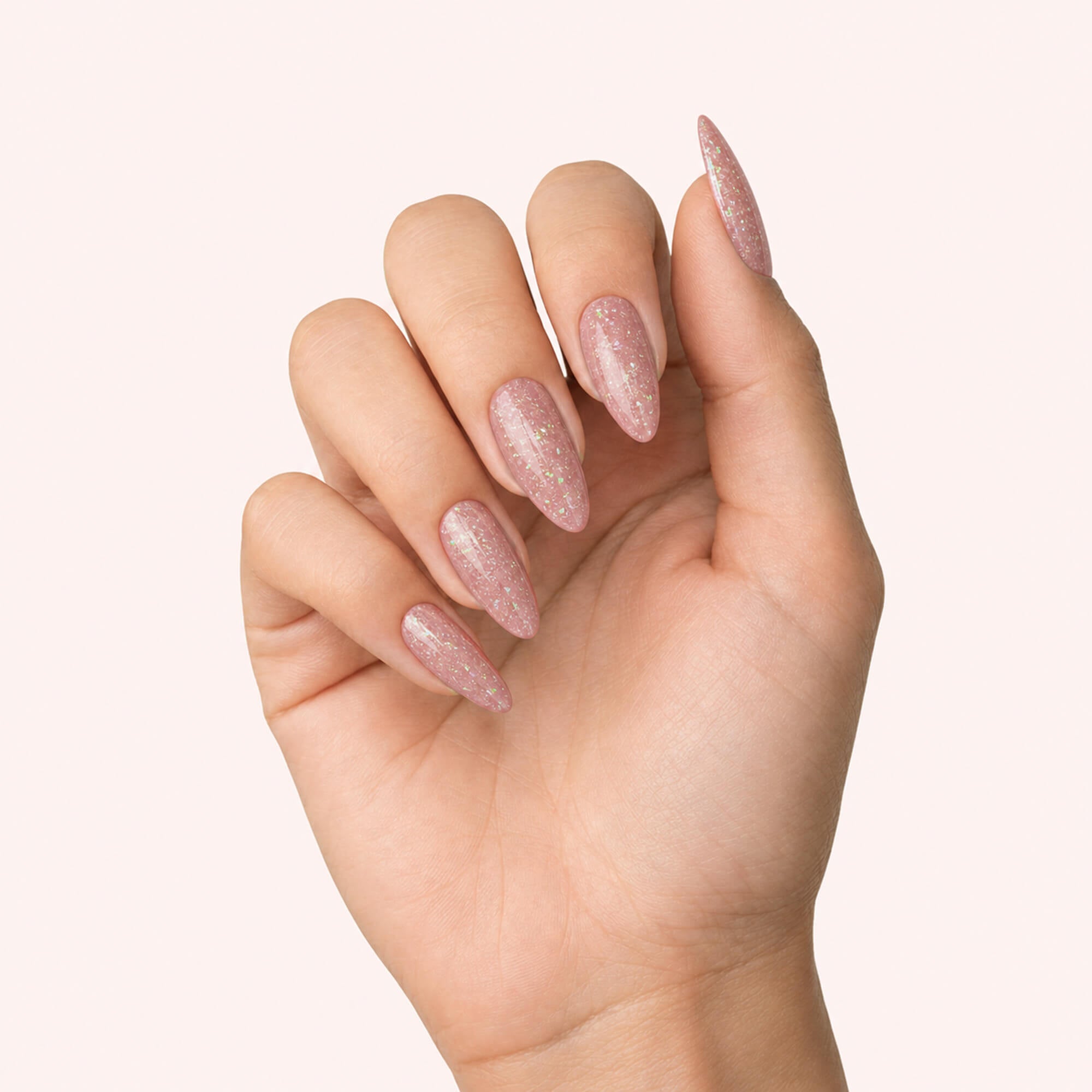 Gel Polish Gellak Glitter Apricot