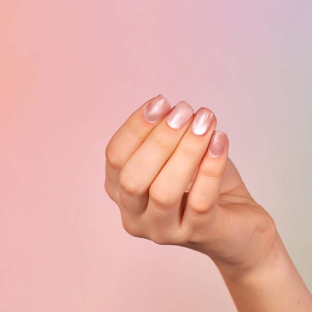 Gel Polish Gellak Crystal Cat Eye Pink