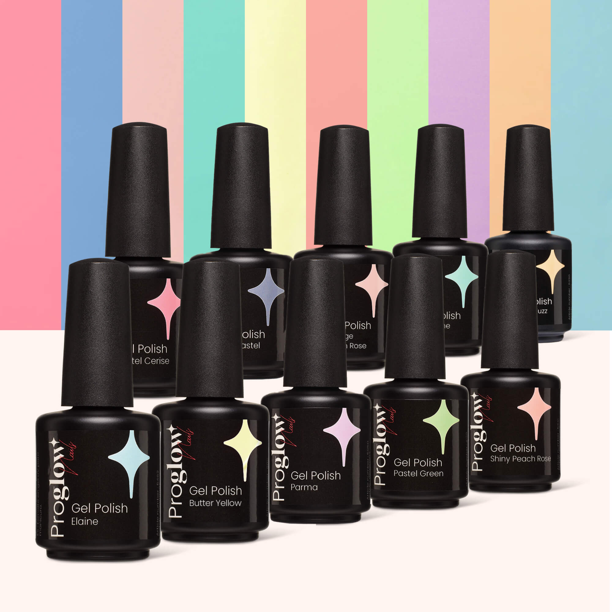 Shellac Set XL Pastell Farben