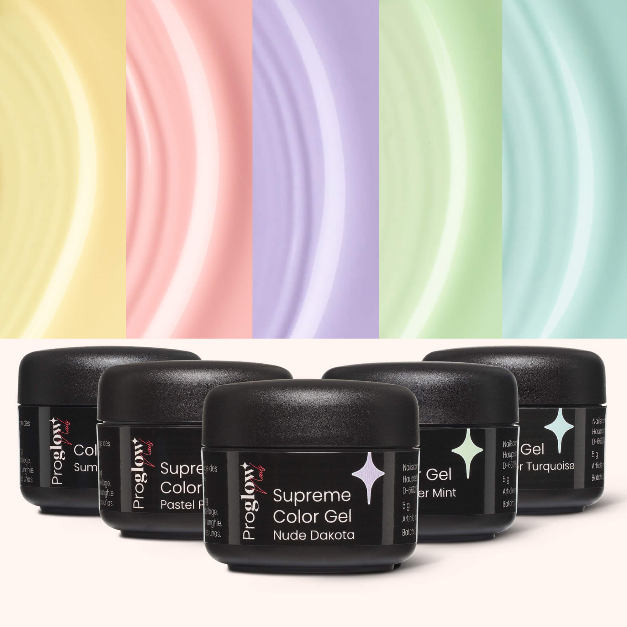 Color Gel Pastell Set