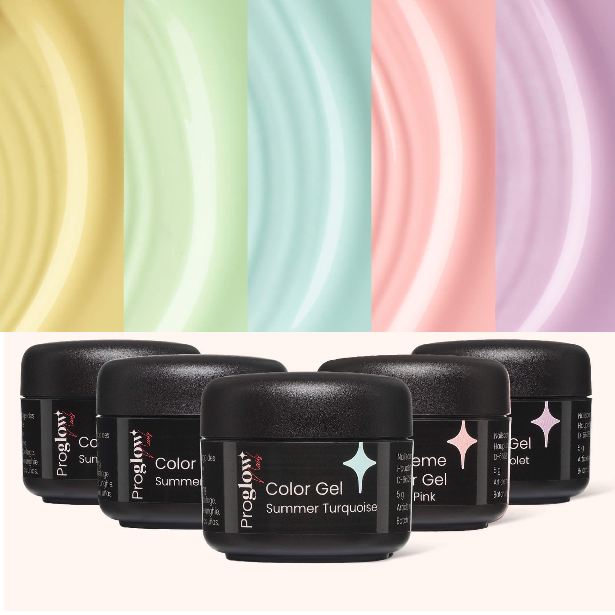 Color Gel Pastell Set